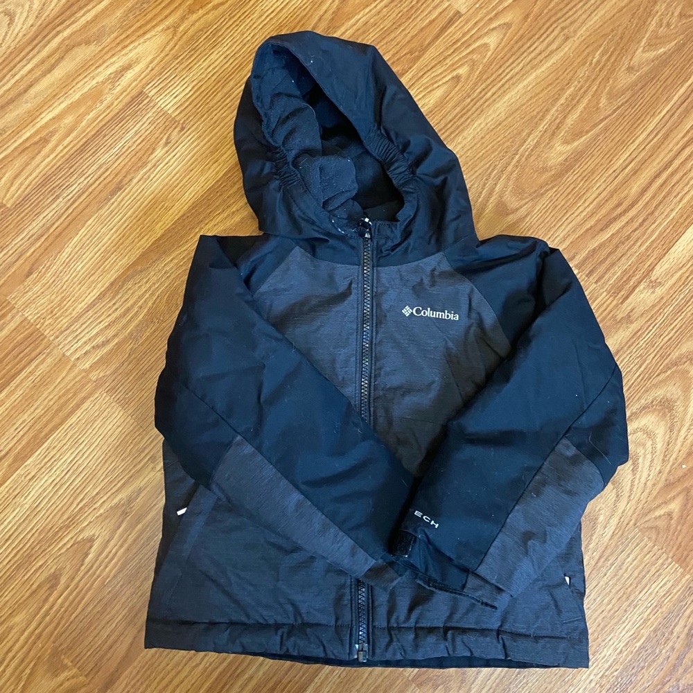 Columbia 4T girls black winter jacket